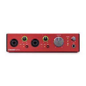 Focusrite Clarett+ 2Pre - Refurbished Front