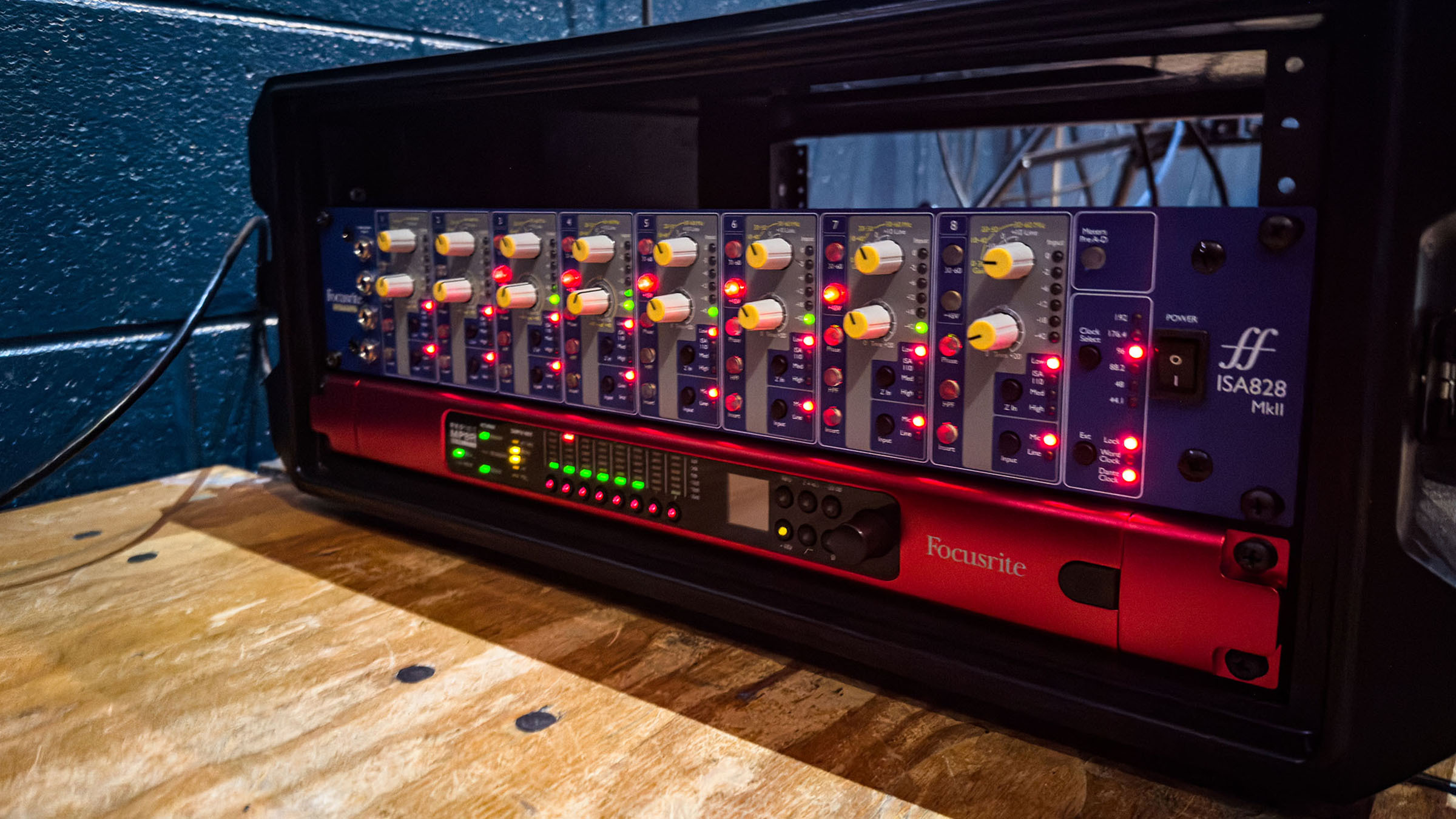 Some of the Focusrite gear employed to capture the annual performance of the VSU Wind Symphony. Some of the Focusrite gear employed to capture the annual performance of the VSU Wind Symphony.
