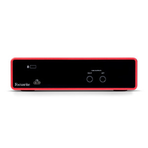 Focusrite Scarlett 2i2 Back