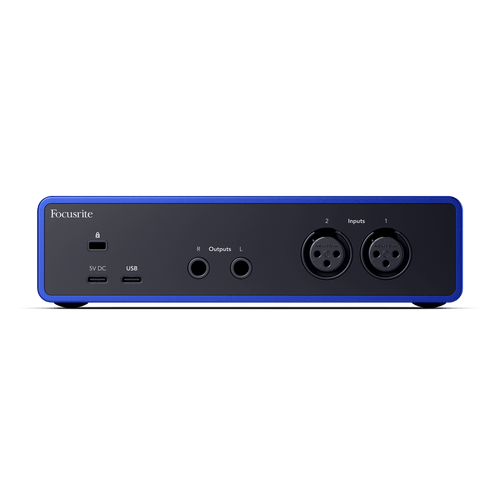Focusrite Scarlett 2i2 Anniversary Edition Back